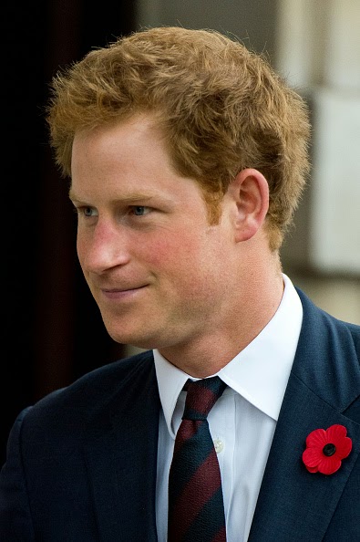 Royal Family Around the World: Prince Harry Attends The Service Of ...